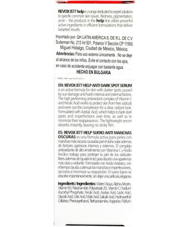 HELP ANTI DARK SPOT serum 30 ml - Buy Online on GoSupps.com