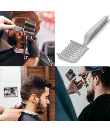 2 Pcs Fade Comb Hair Fade Tool Professional Fading Comb Hair Cutting FlatTop Comb Hair Clipper Cuts Tools for Men Salon Hairdressing Barber or At Home Barber Accessories - Buy Online on GoSupps.com