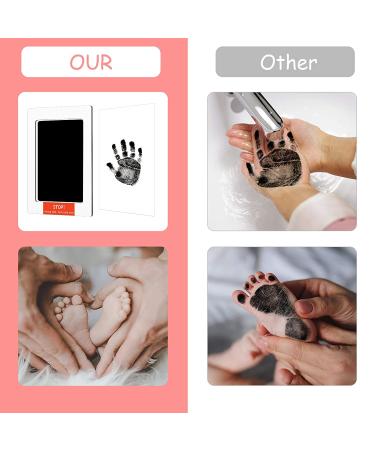 Inkless Keepsake Ink Pad Kit - 23 Pieces with Clean Touch Ink Pads, Imprint Cards, and Paper Clips - Perfect for Family Keepsake and Newborn Registry - Buy Online on GoSupps.com