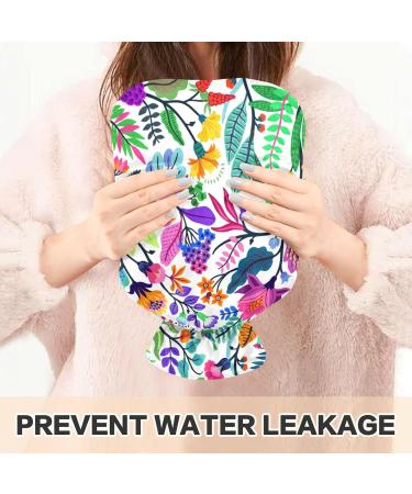 Buy NAANLE 1L Tribal Flowers Hot Water Bottle | Transparent Heat Therapy for Back Pain Relief & Hand/Foot Warmer - Buy Online on GoSupps.com