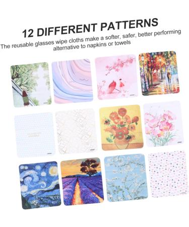 Healeved 36 Pcs Microfiber Cleaning Cloths - Glasses Camera Lens & Screen Wipes for Effortless Cleaning - Perfect for Eyeglasses & Lenses - Buy Online on GoSupps.com