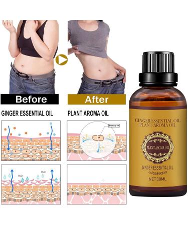 Buy Gusengo Essential Ginger Oil for Skin | 30ml Lymphatic Drainage & Gua Sha Oil for Body Care - Neck Feet Waist & Legs - Buy Online on GoSupps.com