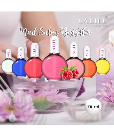 Lalill Nail Cuticle Oil 75ml - Banana Love Vegan Nail Care Oil for Healthy Nails & Skin - Spa Manicure Essential with Pipette - Buy Online on GoSupps.com