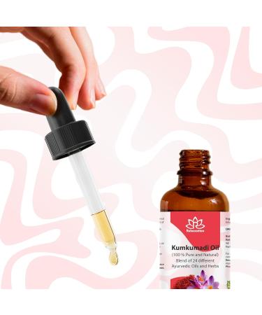 Relaxcation Pure Kumkumadi Oil | Ayurvedic Botanical Blend with 24 Plant Extracts & Saffron | Cold Pressed Natural Oil for Face Glow & Radiance | Glass Bottle | Travel Size (4 oz) 4 Fl Oz (Pack of 1) - Buy Online on GoSupps.com