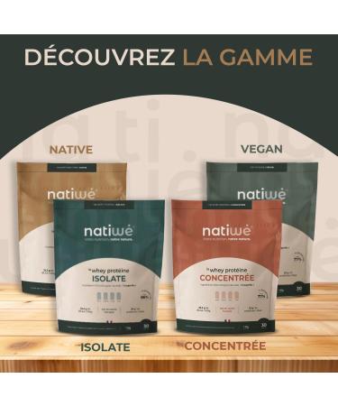 Whey Prot ine Native - Go t Nature - Prise De Masse - Meilleure Densit Osseuse R cup ration & Performance - 22 2% De BCAA - Lait De Vache Fran ais - 24g De Prot ines Par Dose - Sachet 1kg Nature 1kg - Buy Online on GoSupps.com