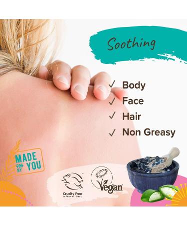 Naissance Aloe Vera Gel 16 oz - Fresh Aloe Juice, Vegan & Cruelty-Free - Cooling, Soothing Moisturizer for All Skin Types - Buy Online on GoSupps.com