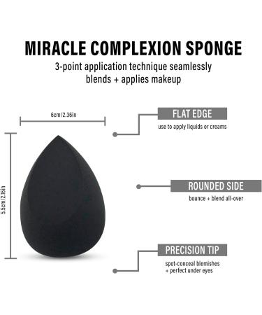 SAA makeup sponge BLACK Nude Blender Makeup Sponge For Liquid Foundation - Buy Online on GoSupps.com