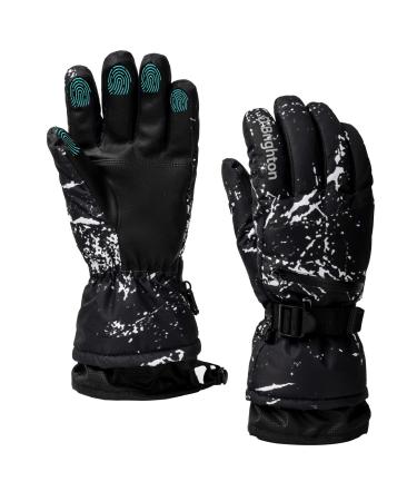 Ski Gloves Waterproof Winter Warm Gloves Cold Snowboard Gloves Touch Screen for Outdoor Sport Men Women Medium