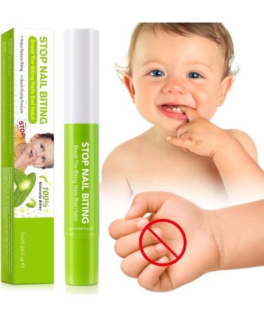 Arr t de l'Onychophagie pour Stylo Vernis Ongles 7ml Anti-Succion de Pouce et Morsures Solution Am re Naturelle de Pr vention pour Personnes Sujettes l'Onychophagie Femmes Hommes - Buy Online on GoSupps.com