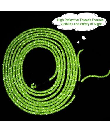 Vivifying Long Dog Leash 20ft Reflective Dog Training Leash for Outside and Yard Floating Long Line Lead with Soft Handle for Camping Hiking Swimming Beach and Lake (6M Green) - Buy Online on GoSupps.com