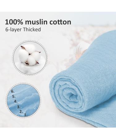 Shop Miyacare Baby Bibs - 10 Absorbent Cotton Triangle Bibs for Infants | Soft Muslin Scarves for Boys & Girls - Unisex Droolers - Buy Online on GoSupps.com