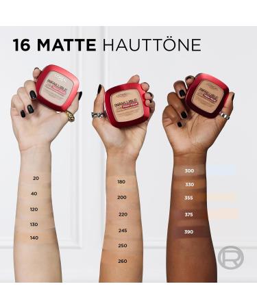 Buy Double Pack Infaillible 24H Fresh Wear Makeup Powder - 130 True Beige | International Shipping Available - Buy Online on GoSupps.com