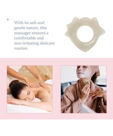 Buy Baluue Jade Gua Sha Facial Massage Board - Natural Ring-Shaped Shaving Tool for Face & Body Care | International Shipping - Buy Online on GoSupps.com
