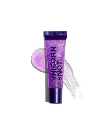 UNICORN SNOT Holographic Glitter Lip Gloss - Orchid Purple - Vegan & Cruelty Free - 0.37fl oz - Buy Online on GoSupps.com