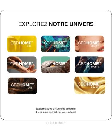 CBD HOME Oils - CBD Oil 20% 50 ml - Isolated - Coconut Oil (MCT) and Organic Hemp Enriched with 10 000 mg Pure CBD and Omega 3-6-9 - Buy Online on GoSupps.com