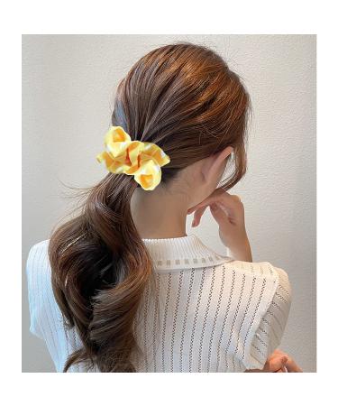 Colorful Hair Scrunchies Set - 9 Pcs Anime Hair Bow Ponytail Holders for Women and Girls - Buy Online on GoSupps.com