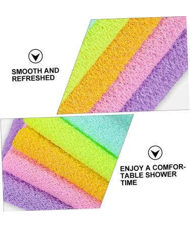 Beaupretty 1pc Pull Back Strip Bath Puff Loofah Back Cleaning Shower Strap Bath Loofahs Shower Scrub Body Powder Puff Bath Scrubber Bath Scrubber for Body Wash Towel Bath Supplies Bath Towel - Buy Online on GoSupps.com