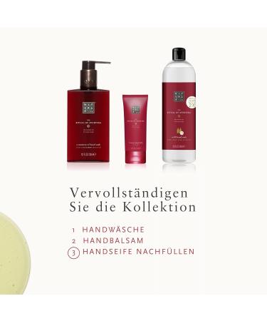 Rituals Hand Soap Refill - The Ritual of Ayurveda 600ml | Indian Rose & Sweet Almond Oil - Calming & Nourishing Properties - Buy Online on GoSupps.com