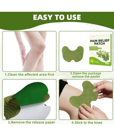Yeerain 40-Piece Pain Relief Patch - Effective Heat Patches for Knee Neck Shoulder & Back Pain Relief | Wellness Thermal Plaster for Sore Muscles - Buy Online on GoSupps.com