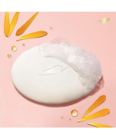 Dove Soothing Care Calendula Oil Beauty Bar for Sensitive Skin | Hydrating & Antibacterial | 3.75 oz, 6 Bars - Buy Online on GoSupps.com