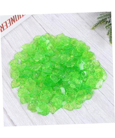 COHEALI 1 Set Clear Earrings Pendants for Necklaces Green Diy Jewelry Accessories Leaf Scattered Beads - Buy Online on GoSupps.com