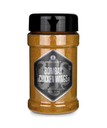Ankerkraut Bombay Chicken Indian BBQ rub for chicken and chicken wings 230g shaker - Buy Online on GoSupps.com