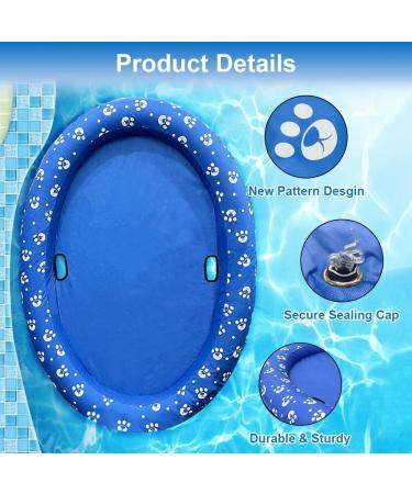 Ginkago Pool Floats for Dogs Pool Toys Pool Float for Large Dogs Pool Floaties for Small Puppy Swimming Blue - Buy Online on GoSupps.com
