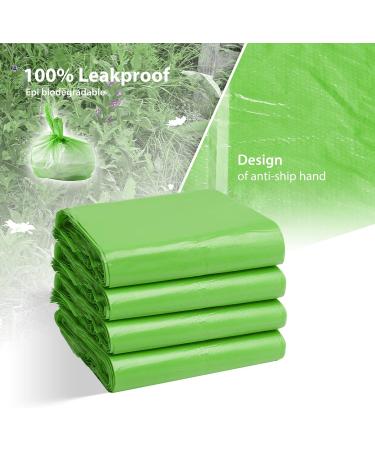 Eco-Friendly Baby Disposable Diaper Bags - Compostable & Biodegradable with Easy-Tie Handles (400 Pieces) | Perfect for Organic Waste Disposal - Buy Online on GoSupps.com