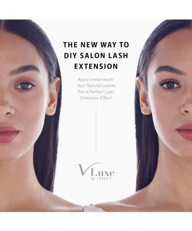 VLuxe VE09 Faux Mink Cluster Lashes - Ultra Comfort Clear Band & Natural Look - Shop Internationally - Buy Online on GoSupps.com