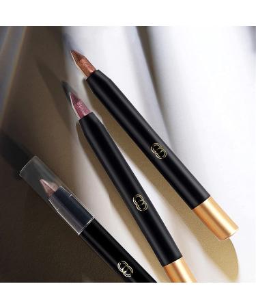 4PCS Double Colors Eyeshadow Stick Set - Waterproof & Long-lasting Neutral Cream Shimmer Eyeshadow Pencil - Gradient Eyeshadow Pen - 4 Count - Buy Online on GoSupps.com