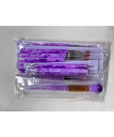 Kalolary 22pcs UV Gel Nail Art Brush Set - Nail Painting Tools for DIY Nail Art Designs - Buy Online on GoSupps.com