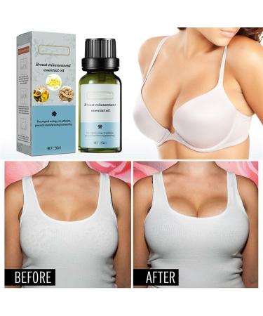 Essential Oil & Plant Extracts - Breast Tightening & Enlarging Massage Oil (3 Pieces) - Anti-Sagging Serum for Lifting Bust - Buy Online on GoSupps.com