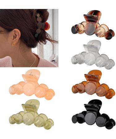 claw clips hair claw shark clip Women's Hairpin Claw Clip Back Head Plate Hair Shark Clip Hair Accessories 7 10CM (Color : 8) - Buy Online on GoSupps.com