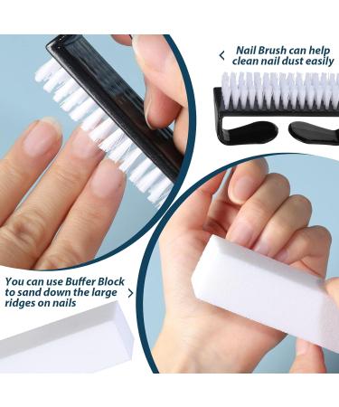 Teenitor Gel Nail Polish Remover Kit with Nail File and Buffer - Cuticle Nippers & Pusher - Toenail Lifter - Manicure Set - Buy Online on GoSupps.com