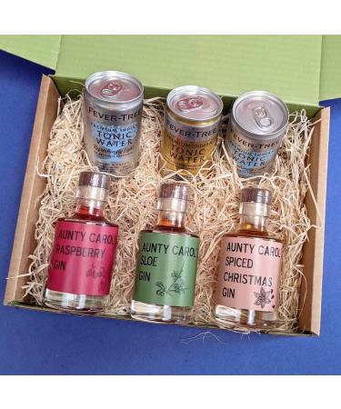 Personalised Gin And Tonic Selection Box Hamper - Buy Online on GoSupps.com
