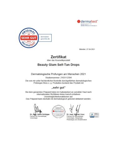 Self-Brown Face Drops for Ultimate Summer Glow - Vegan Dye & Silicone-Free Self-Tan Drops - 30ml Beauty Glam - Buy Online on GoSupps.com