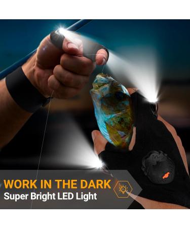 Personalized Father's Day Gift: LED Fishing Gloves for Papa - Unique Gadgets for Grandpa & Stepfather - Ideal Birthday Accessory - Buy Online on GoSupps.com