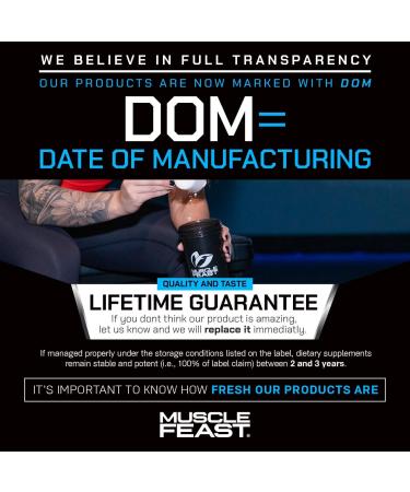 Muscle Feast Vegan Essential Amino Acid Powder - Blue Ice Pop 300g (10.58 oz) - Post Workout Recovery & Intra-Training Drink - Buy Online on GoSupps.com