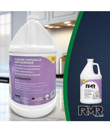 RMR All Natural All-Purpose Cleaner - Non-Toxic Rinse-Free Biodegradable 1 Gallon - Multipurpose Cleaning Supplies with Modern Botanical Scent - Eco-Friendly & Safe for International Shipping - Buy Online on GoSupps.com