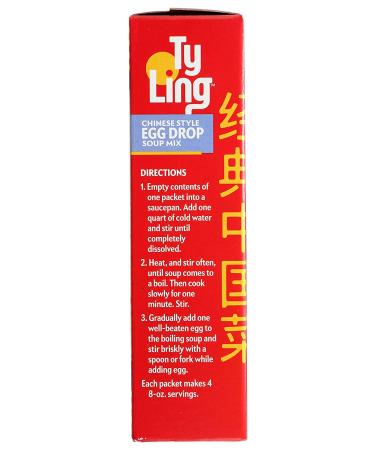 Ty Ling Egg Drop Soup Mix - 3oz Boxes (Pack of 12) - Buy Online on GoSupps.com