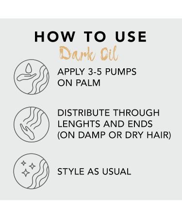 Sebastian Professional Dark Oil Lightweight Hair Oil 1 Fl Oz - Jojoba & Argan Infused - Buy Online on GoSupps.com