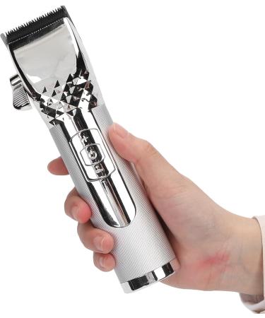 Detailer Trimmer Long Usage Life Large Capacity Battery Hair Clipper Men's Hair Clipper for Business Trip for Traver for Home for Men (Silver) - Buy Online on GoSupps.com