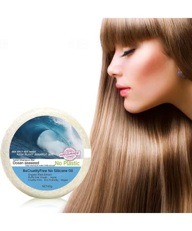  G n rique Solid Hair Soap | 60g Solid Conditioner With Hair Bar Soap | For Greasy and Sensitive Scalp Care Gentle Repair For Men - Buy Online on GoSupps.com