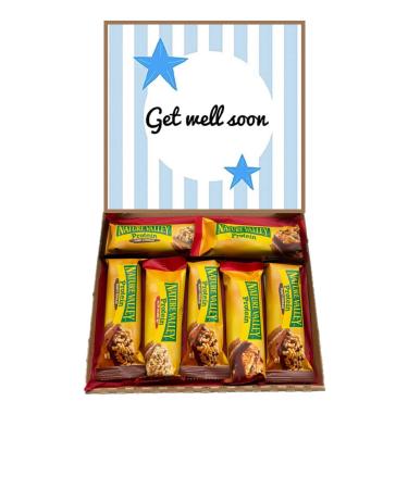 Get Well Soon Natures Valley Variety Protein Bar Box Gift Hamper Present