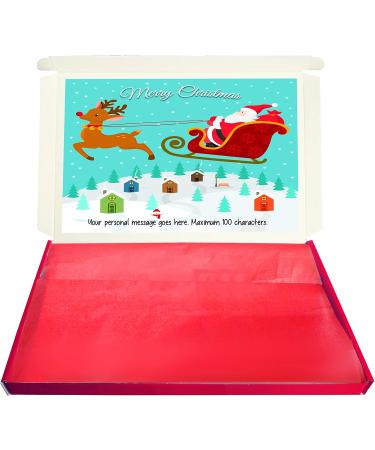 Personalised UP UP and AWAY Christmas Chocolate Selection Box Gift Hamper for Dad - Buy Online on GoSupps.com