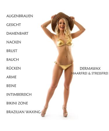 Dermawax 1 KG Gold Wax Beads - Professional Hot Wax for Hair Removal | No Strips All Skin Types Short & Strong Hair - Buy Online on GoSupps.com