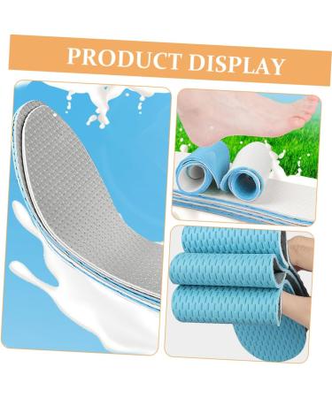 Orthotic Insole Inserts for Women - Arch Support Shoe Pads & Cushions | Sweat-Absorbing Liners - 1 Pair Grey - Buy Online on GoSupps.com