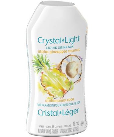 Crystal Light Liquid Drink Mix Aloha Pineapple Coconut 16 ct Case Aloha Pineapple Coconut 48 ml (Pack of 16) - Buy Online on GoSupps.com