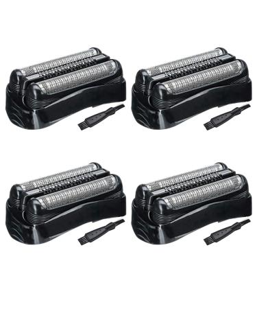 Nicfaky 4 x 21B replacement head for Series 3 electric shaver 301S 310S 320S 330S 340S 360S 3010S 3020S 3030S 3040