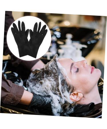 FRCOLOR 6 Pairs Barber Gloves Black Hair Dye Shampoo Gloves for Hair Coloring Black Rubber Gloves Reusable Hair Shampoo Gloves Hair Dye Salon Gloves Hair Dye Glove Tool Belt Disposable Man - Buy Online on GoSupps.com